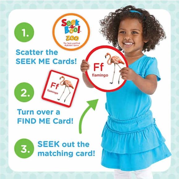 Seek-a-Boo! At The Zoo Alphabet Game - Picture 4 of 6